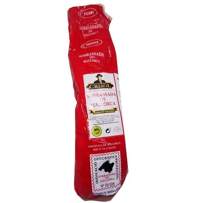 Spicy Sobrasada Picante from Mallorca (about 400 grams)