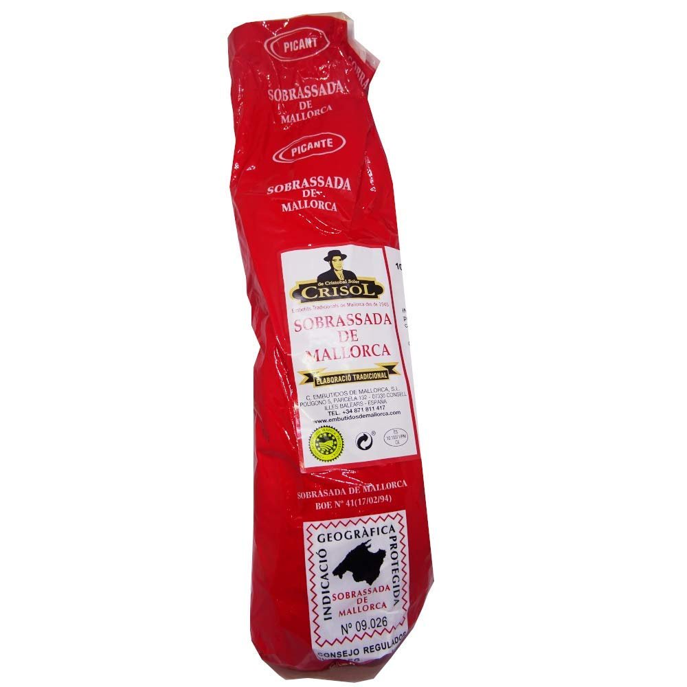 Spicy Sobrasada Picante from Mallorca (about 400 grams)