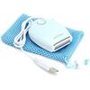 Magnitone GoBare Rechargeable Waterproof Compact Mini Lady Shaver for Legs, Underarms and Bikini Line (Aqua) view 4