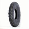 1x 3.00-4 (260x85) Black Block Tread Mobility Scooter Tyre & Tube view 3