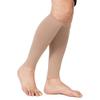 TOFLY Calf Compression Sleeve for Men & Women, 1 Pair, Footless Compression Socks 20-30mmHg for Leg Support, Shin Splint, Pain Relief, Swelling, Varicose Veins, Maternity, Nursing, Travel, Beige XL view 2