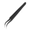 AKOAK Best Stainless Steel Professional Slim Tip-point and Curved Point Tweezers for Eyelash Extension,Nail Art,Electronics,Jewelry Making and Etc,Pack of 2 view 2