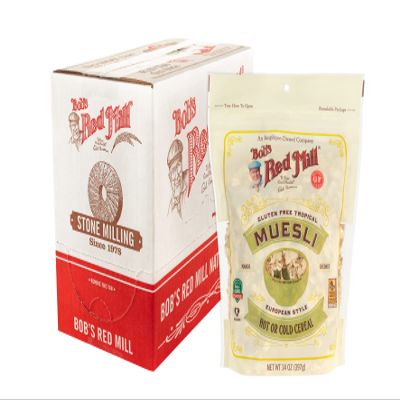 Bobs Red Mill Gluten Free Tropical Muesli, 397 g, Pack of 4