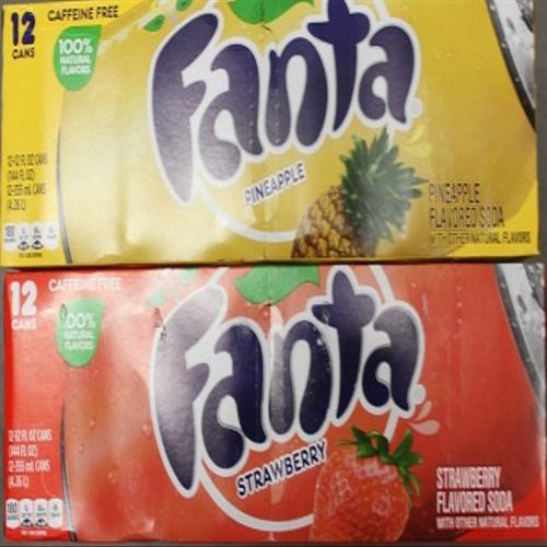 Fanta Strawberry and Pineapple Mix 355ml pack of 24