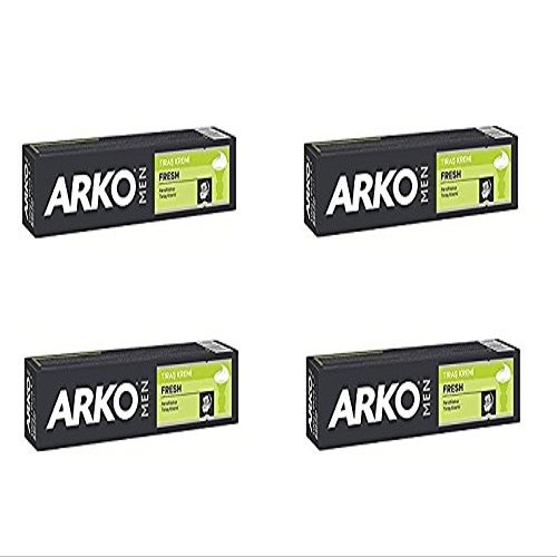 Arko 100g Shaving Cream - Fresh (Pack of 4)