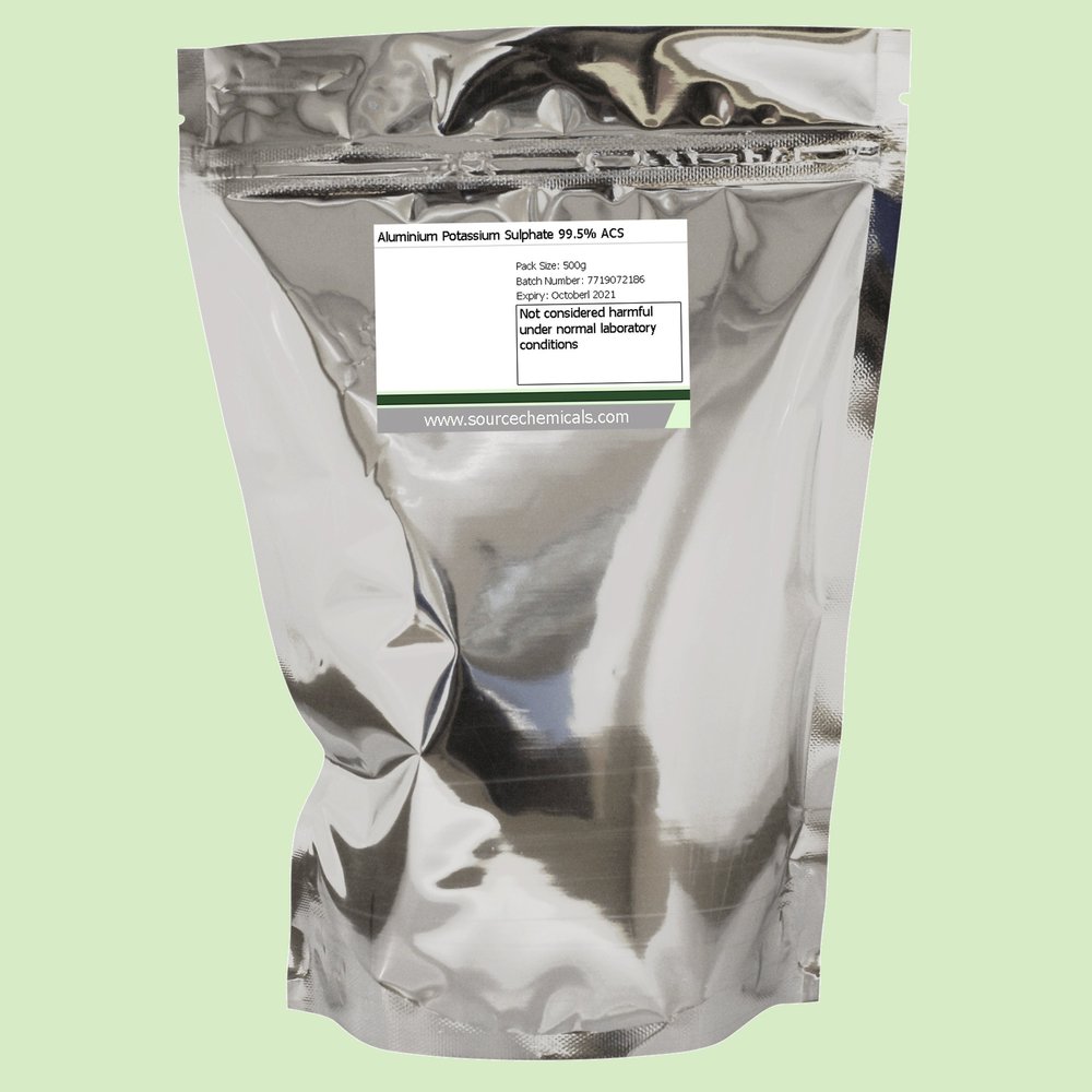 Aluminium Potassium Sulphate 500g Including Delivery