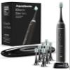 Aquasonic Black Series Ultra Whitening Toothbrush  ADA Accepted Electric Toothbrush- 8 Brush Heads & Travel Case  40,000 VPM Electric Motor & Wireless Charging - 4 Modes w Smart Timer view 1