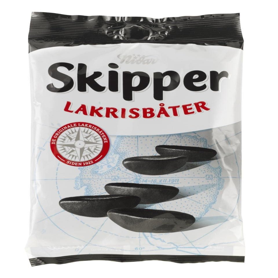 Nidar Skipper Liquorice Boats 250g