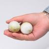 1.4'' Light Green Marble Baoding Chinese Health Exercise Stress Balls in Natural Stone Craft Collection BS003 view 3