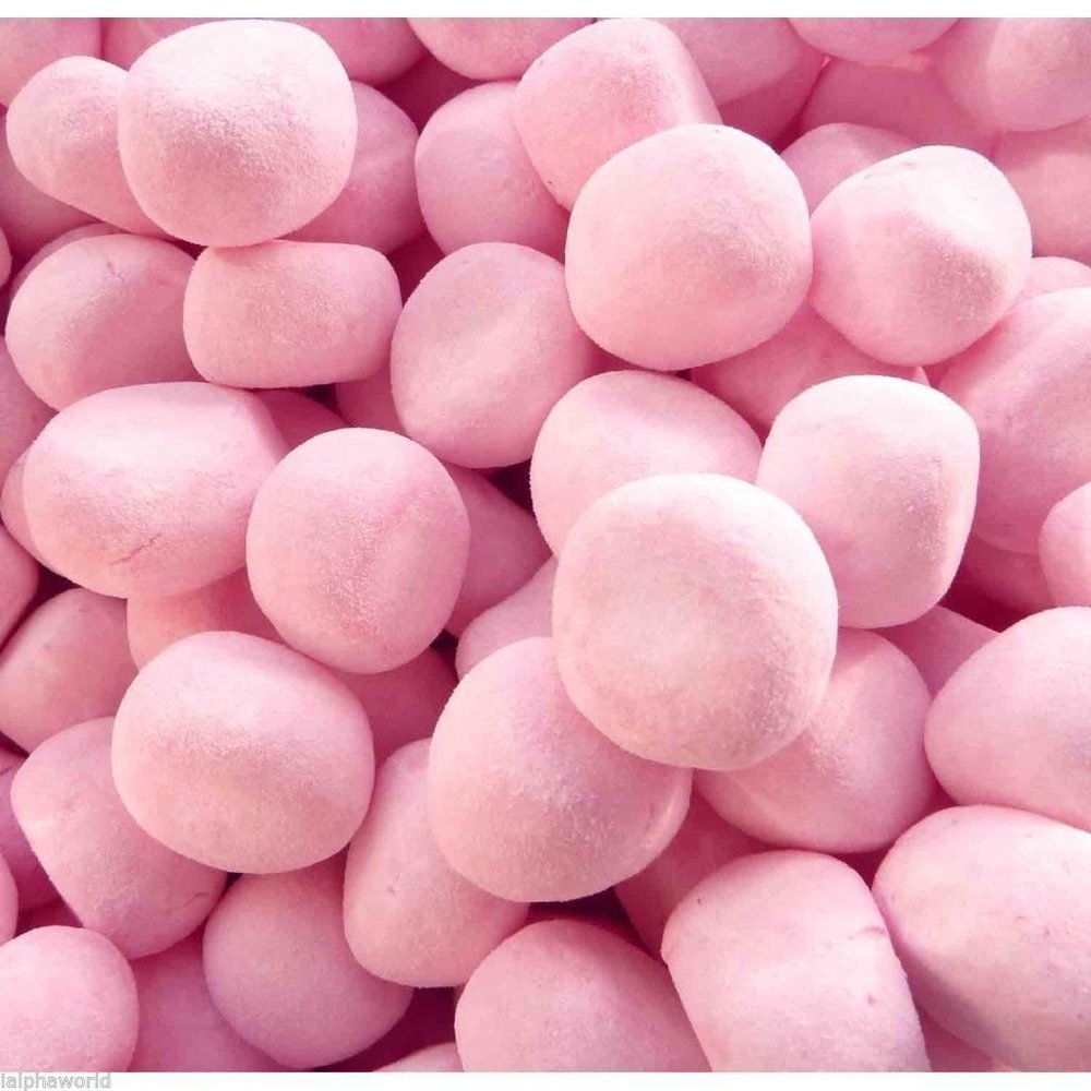 1kg Pick n Mix Strawberry Bon Bons Chewy Retro Party Wedding Favour Sweets