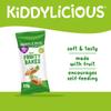 Kiddylicious Apple Fruity Bakes - Delicious Snacks for Kids with Real Fruit Centre - Suitable for 18+ Months - 8 Packs of 6 (48 Total) view 2
