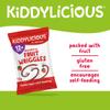 Kiddylicious Strawberry Wriggles - Delicious Real Fruit Treat for Kids - Suitable for 12+ Months - 7 Packs of 4 (28 Total) view 3