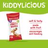 Kiddylicious Strawberry Fruity Bakes - Delicious Snacks for Kids with Real Fruit Centre - Suitable for 18+ Months - 8 Packs of 6 (48 Total) view 4