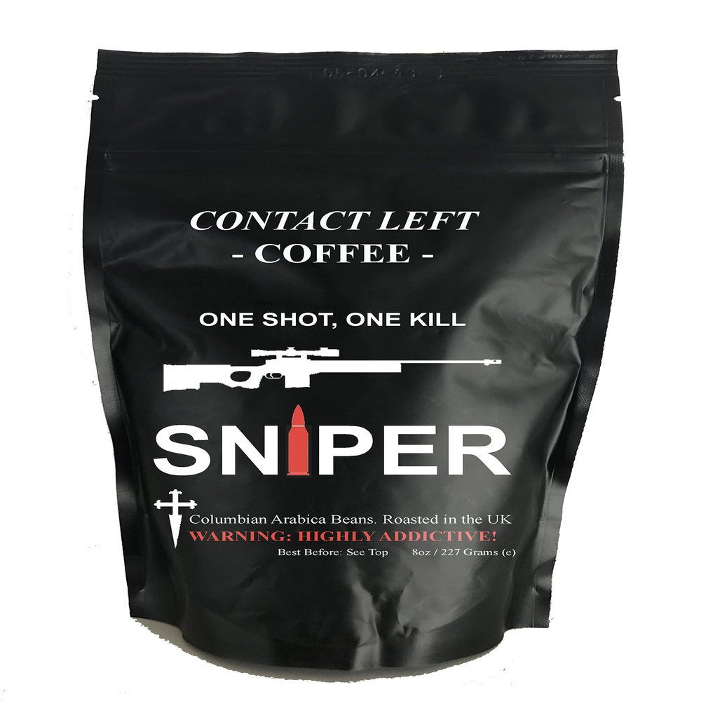 Contact Left Coffee Company Sniper Coffee Blend Ground Coffee