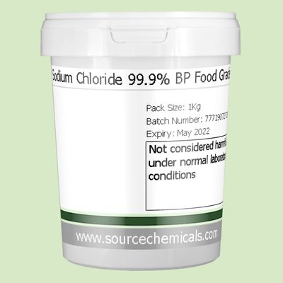 Sodium Chloride (Salt) Food Grade 1Kg Including Delivery