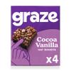 Graze Healthy Snacks - Cocoa Vanilla Vegan Snack Bars-4x30g view 1