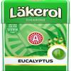 4 Boxes x 25g of Lkerol Eucalyptus - Original - Swedish - Sugar Free - Stevia - Pastilles - Lozenges - Drops - Dragees - Candies - Sweets view 1