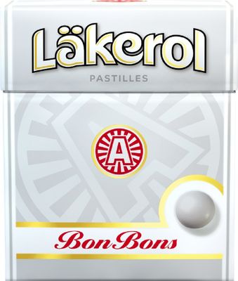 4 Boxes x 25g of Lkerol BonBons - Peppermint - Original - Swedish - Pastilles - Lozenges - Drops - Dragees - Candies - Sweets