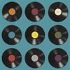 20 Napkins Vinyl Records/Retro/Party/Music 33 x 33 cm view 1