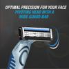 Bic Flex 3 Comfort Men's Razors, Pack of 8 - with Three Movable-Blade Razors and Lubricating Strips for an Extra Smooth Shave view 4