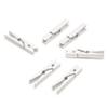 Darice Medium Size Clothepins, Wood, White, 1 Inch view 1