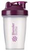 BlenderBottle Classic Shaker cup / Diet Shaker / Protein Shaker with Blenderball / 590ml - clear plum view 1