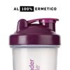 BlenderBottle Classic Shaker cup / Diet Shaker / Protein Shaker with Blenderball / 590ml - clear plum view 2