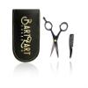 BartZart Small Beard Scissors with Beard Comb incl. Case I Beard Scissors for Men I Perfect Beard Care Set for Mustache wearers I Sharp Scissors Small view 1