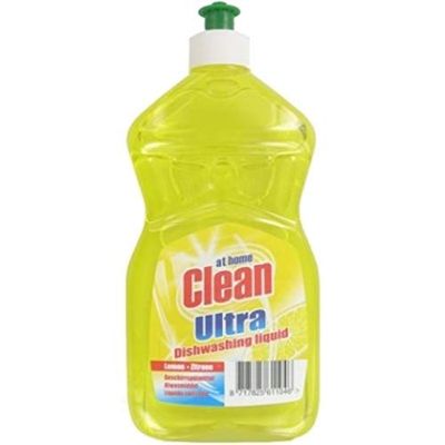 6 x AT HOME CLEAN Dishwasher Detergent Lemon 500 ml