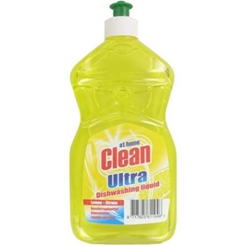 6 x AT HOME CLEAN Dishwasher Detergent Lemon 500 ml
