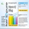 Fair & Pure - Vitamin K2 200mcg, Vegan, high dose Natural menaquinone MK-7, MK7, Without Magnesium Stearate, 180 Vitamin K2 Tablets view 2