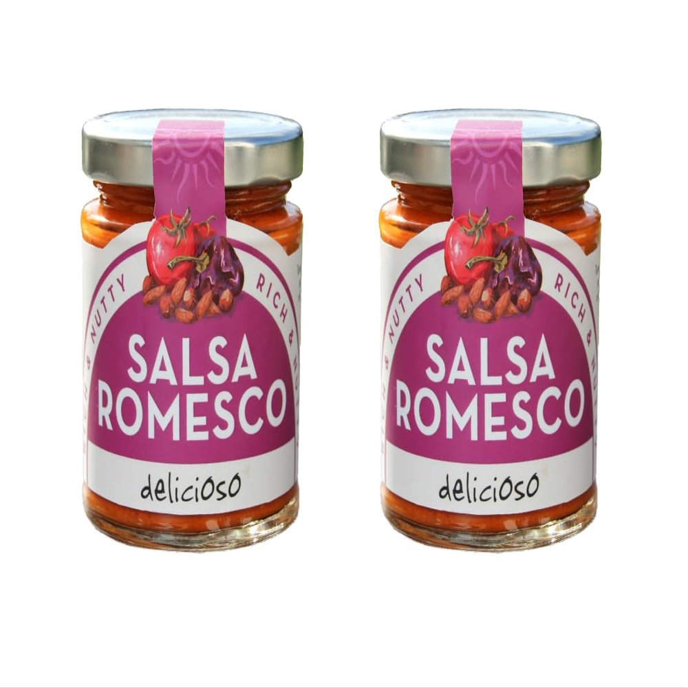 2 X Salsa Romesco Mildly - spicy Catalan sauce 165g