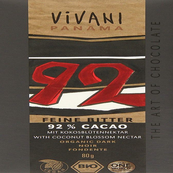 Vivani Dark 99% Panama Cocoa 80g(Pack of 10)