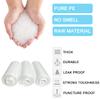1.2 Gallon Small Plastic Trash Bags, 4.5 Liters Clear Wastebasket Liners Garbage Bags for Bathroom, 150 Counts view 3
