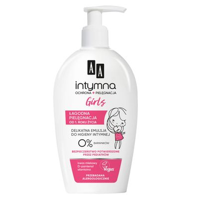 AA Intymna Baby Girl Emulsion For Intimate Hygiene From 1 Year Of Age (300 ml)