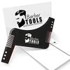 BARBER TOOLS Beard Shaping Tool | Beard Shaper Guide | The Beard Styling Template | with its envelope - Shaving guide accessory for beard outlines. view 1