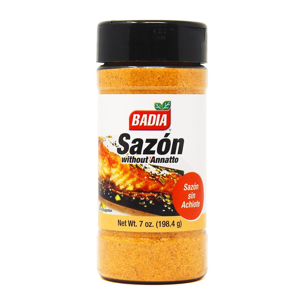 Badia Sazon Sin Achiote Without Annatto Seasoning 198.4g