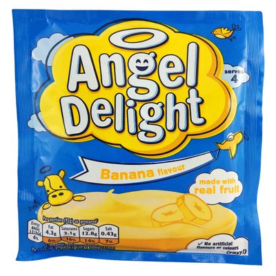 Angel Delight Banana Flavour - 59g (24 Packs)