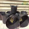10 Black Tub Bucket Trug - 14 Litre - Red Gorilla SP14GBK view 4