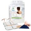 Med-Fit Blue Sensitive Skin TENS Pads 5cm x 5cm 100% Natural Hydro-Gel - Bumper Pack 12 Pads 3 Pack view 1