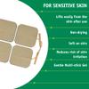 Med-Fit Blue Sensitive Skin TENS Pads 5cm x 5cm 100% Natural Hydro-Gel - Bumper Pack 12 Pads 3 Pack view 3