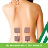 Med-Fit Blue Sensitive Skin TENS Pads 5cm x 5cm 100% Natural Hydro-Gel - Bumper Pack 12 Pads 3 Pack view 4