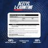 EHPlabs Acetyl L-Carnitine - Supports Natural Energy Production, Aids Metabolism, Assists in Healthy Brain Function, Supports Heart Health, Non-GMO, Vegan, Gluten Free - 100 Serves view 2