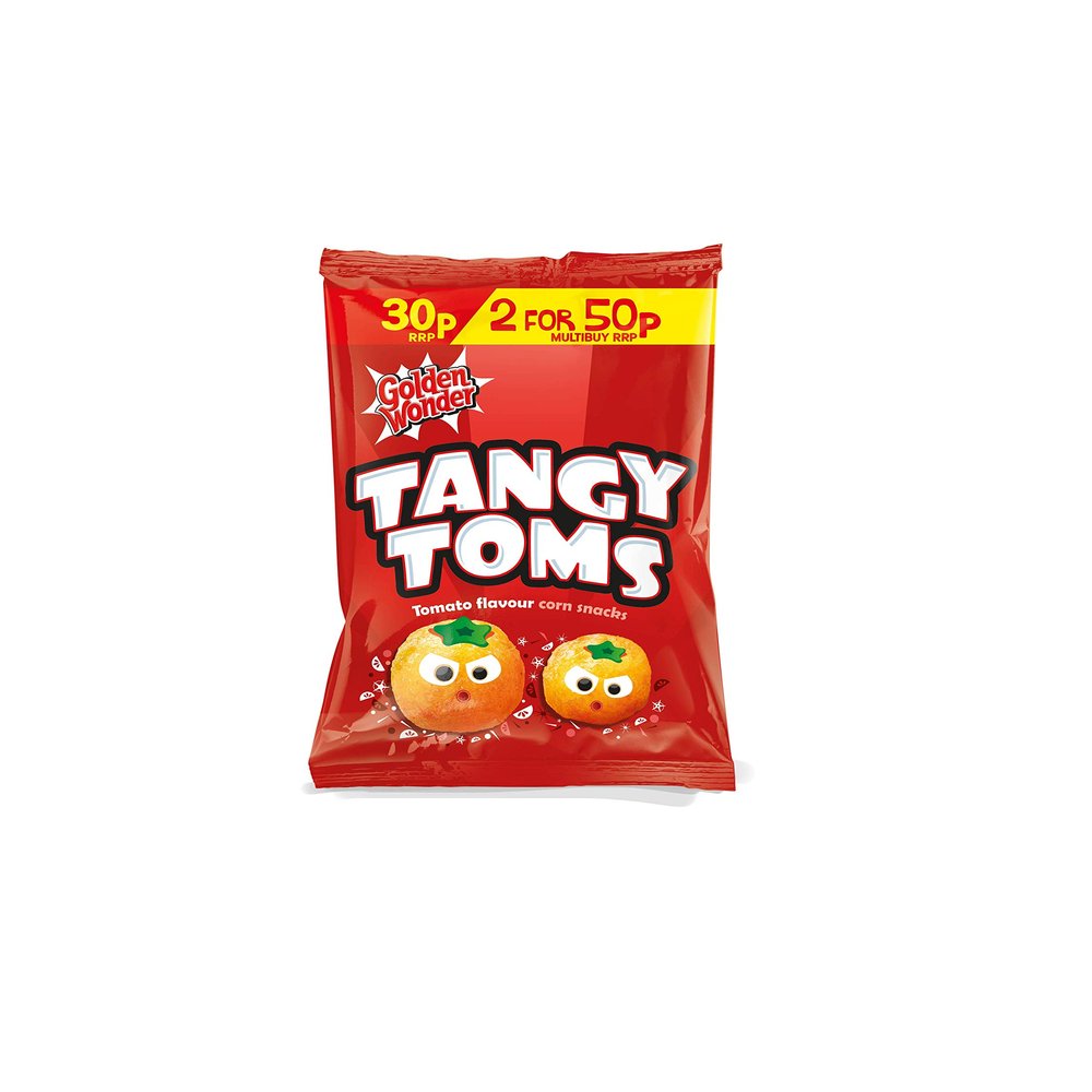 Golden Wonder Tangy Toms 25g x36pack, 5596
