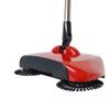 Vovotrade Floor Dust Cleaner 360 Rotary Home Use Magic Manual Home Cleaning Tool Telescopic Silent Broom (Red) view 1