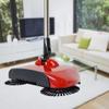 Vovotrade Floor Dust Cleaner 360 Rotary Home Use Magic Manual Home Cleaning Tool Telescopic Silent Broom (Red) view 2