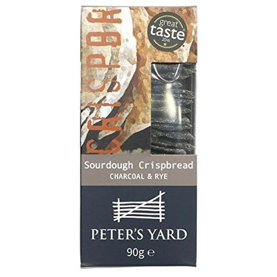 Peter'S Yard | Charcoal & Rye Crispbread | 5 x 90g