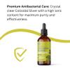 Natures Greatest Secret Colloidal Silver Petcare 20ppm Dropper 100ml | Crystal-Clear | Small Particle | Natural & Vegan | Precision Dispensing view 3