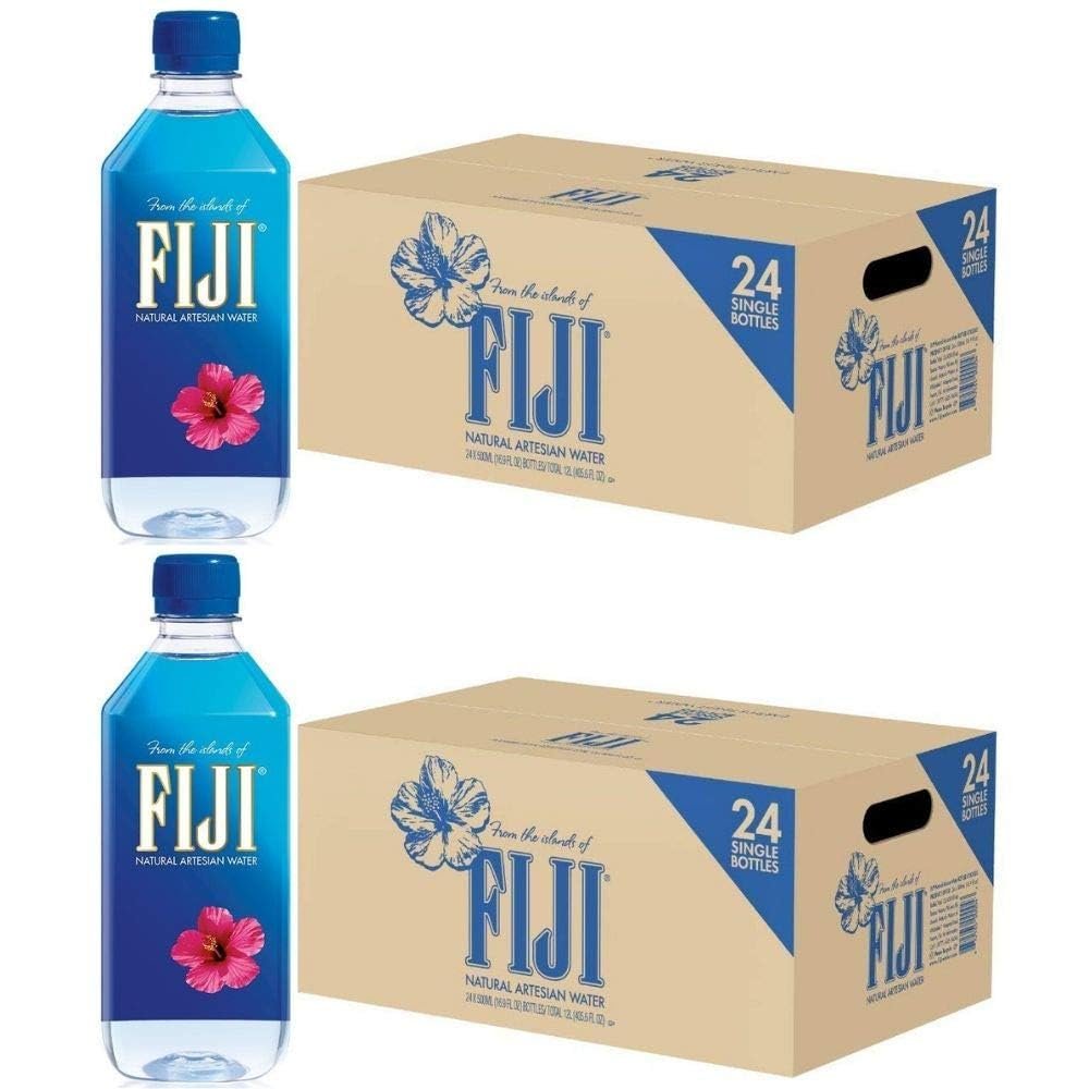 FIJI Natural Artesian Water, 500mL Bottles IsKCwy, 48 Bottles