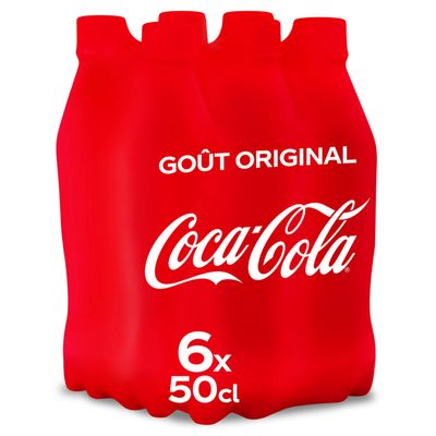Coca-Cola Original taste 6 x 50 cl bottle